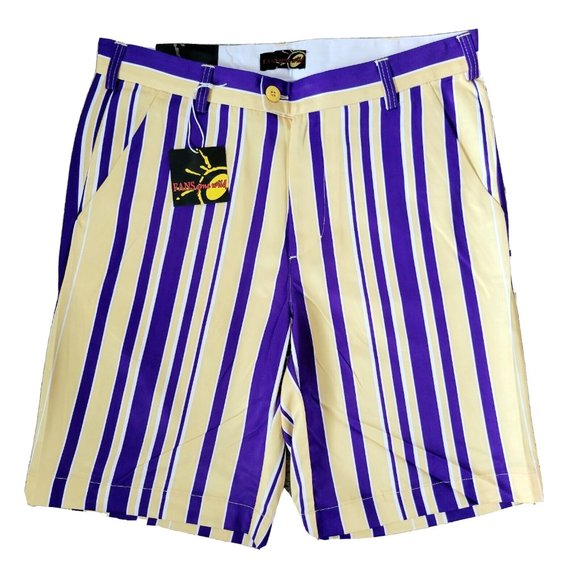 Fans Gone Wild Shorts 32 NWT Men's LSU Louisiana State University Geaux … - Picture 1 of 2
